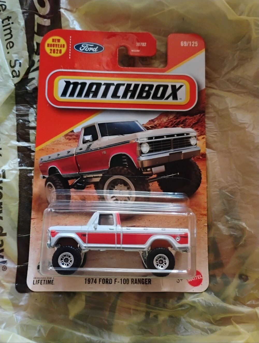 Matchbox 1974 Ford F-100 Ranger 69/125 Brand New Sealed Factory Packaging